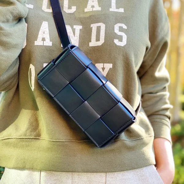 SugarCube Braided Sling Bag