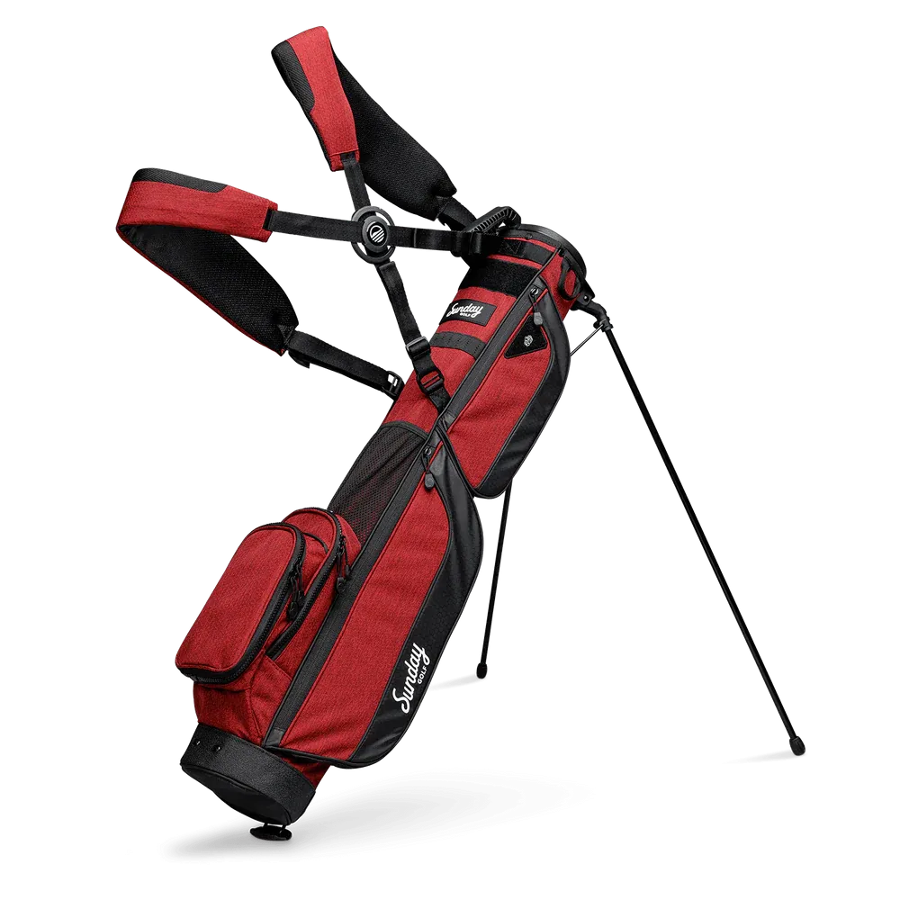 Sunday Golf Loma XL Golf Stand Bag Ron Burgundy