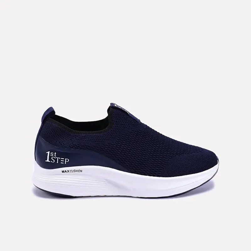 Surge Blue Slip On Sneakers 0120504