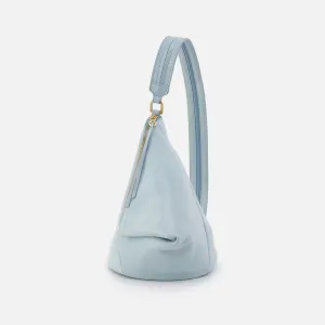 Sway Small Sling In Buffed Leather - Sky