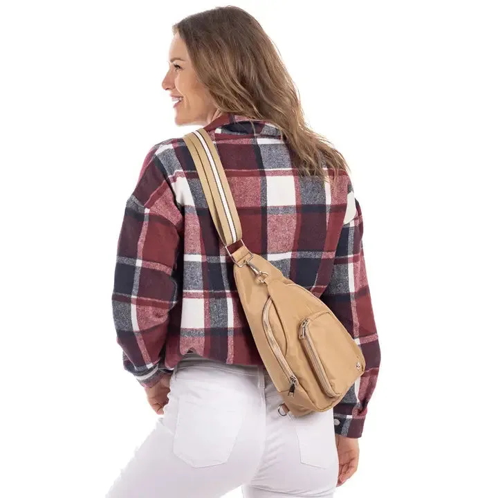 Tan Sling Bag