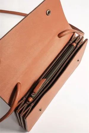 Tanned   I   Joe Sling      Burnt Orange  TO/JS-BO  I Leather Bag