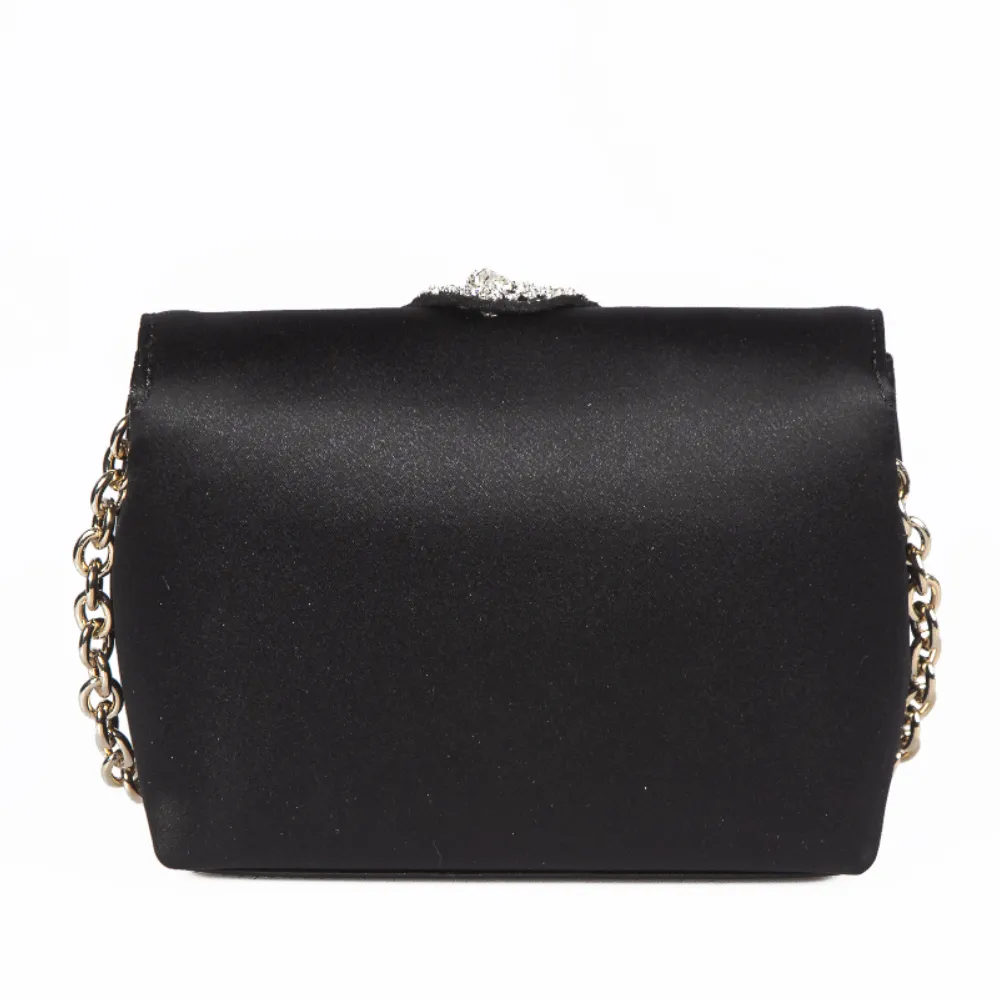 Tassel Embriodered Clutch With A Sling