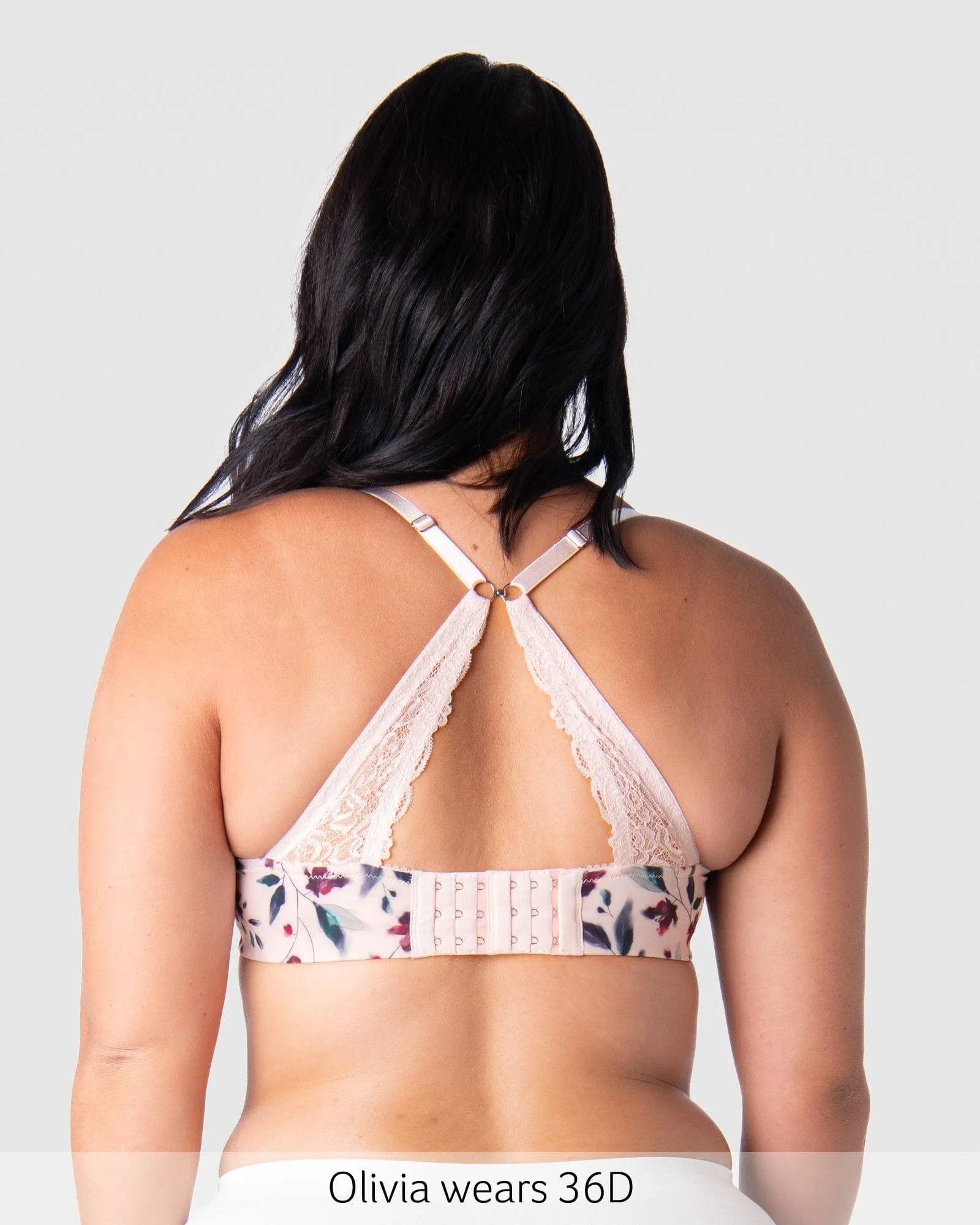 Temptation Lace Nursing Bra - Bloom