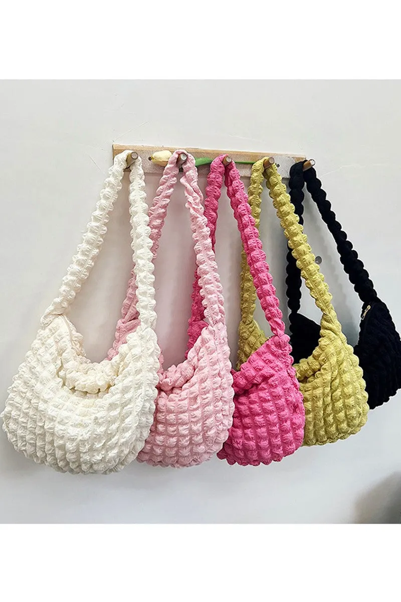 The Gracie Quilted Puff Shoulder Bag