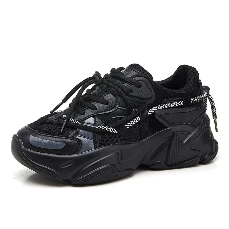 Thick Sole Height Increasing Dad Shoe Men Sneakers