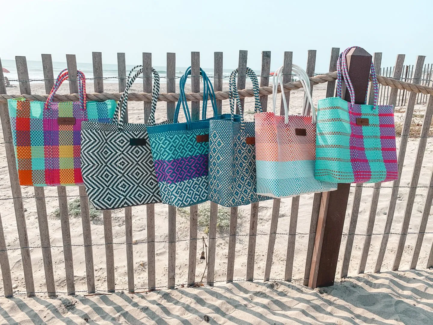 Tin Marin Woven Tote Bags
