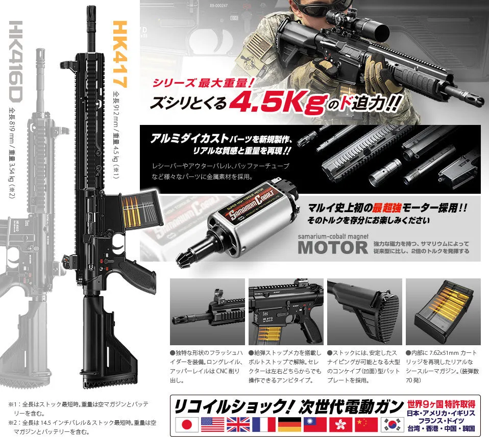 Tokyo Marui HK417 Early Variant Recoil AEG