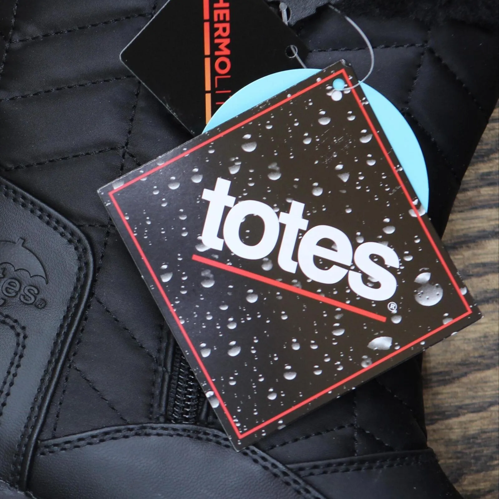 Totes Jara Women's Waterproof Snow Boots JARABLACK Black 8M