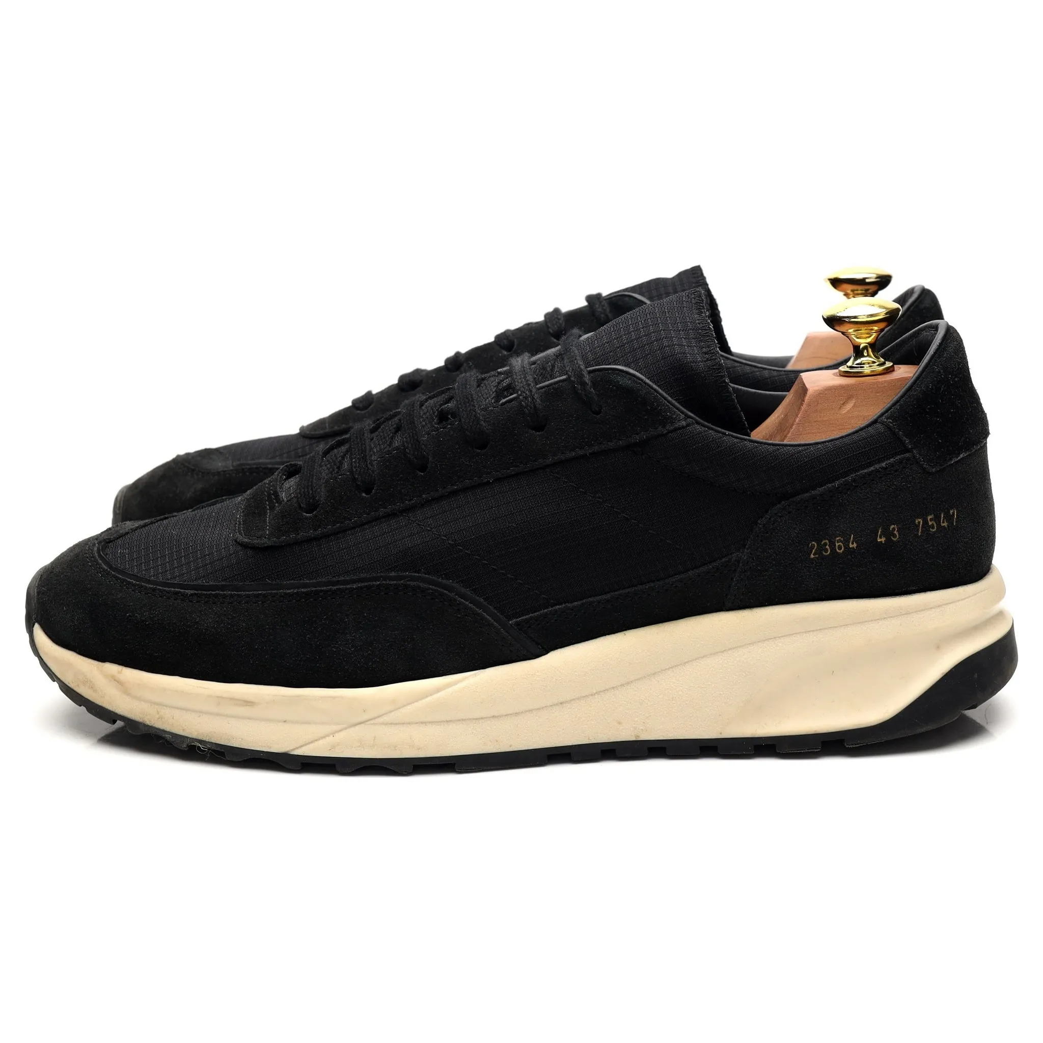 'Track 80' Black Suede Sneaker UK 9 EU 43