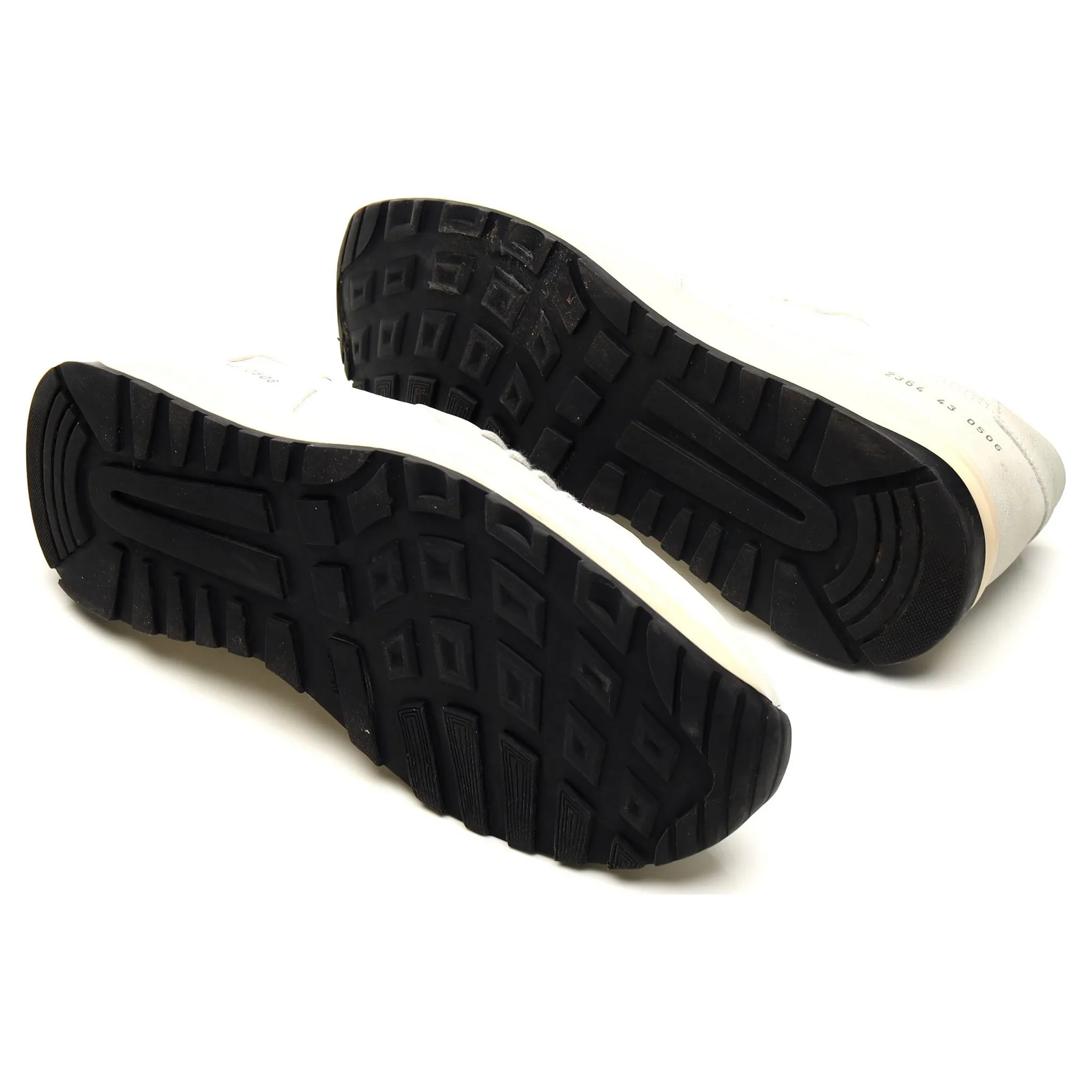 'Track 80' White Sneaker UK 9 EU 43