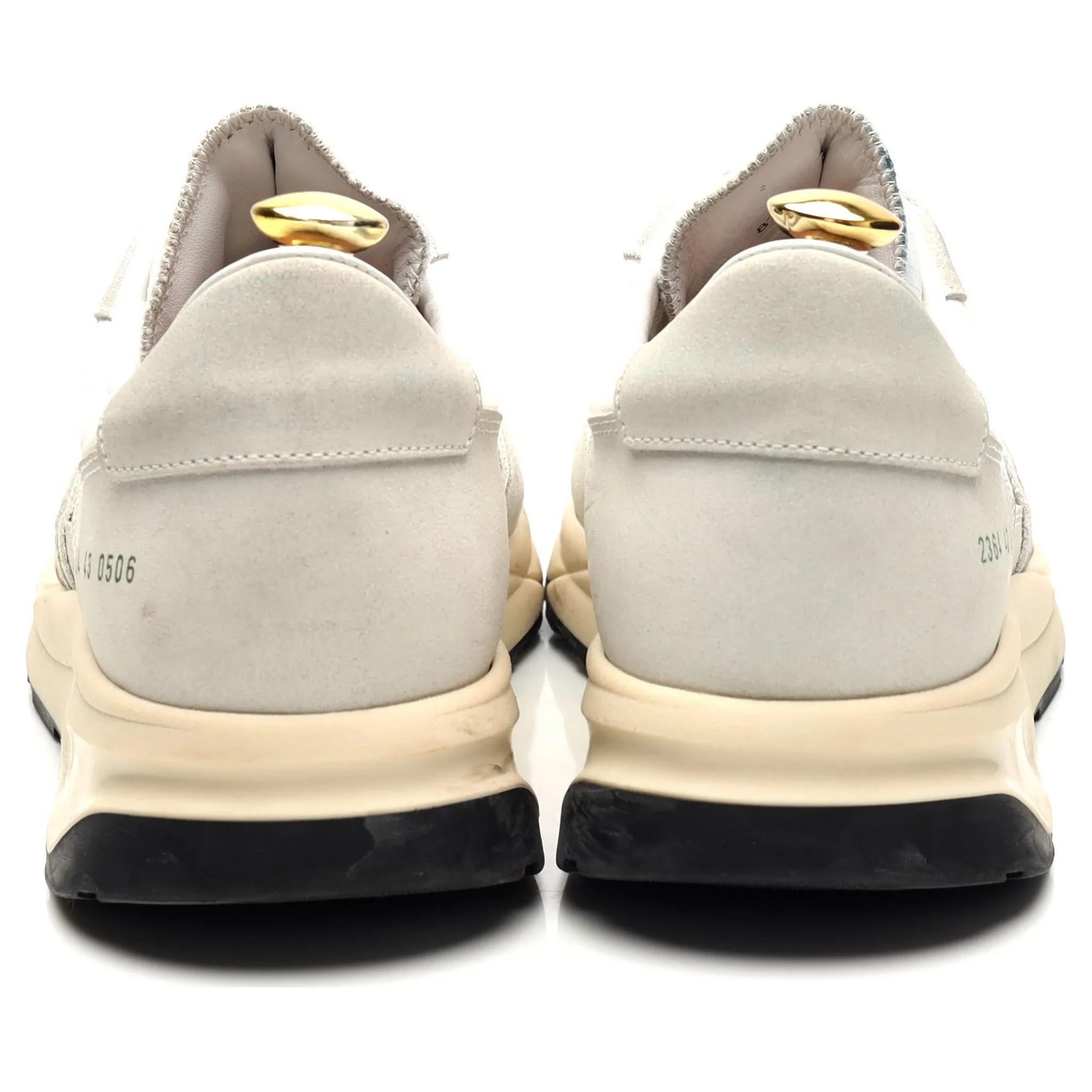 'Track 80' White Sneaker UK 9 EU 43
