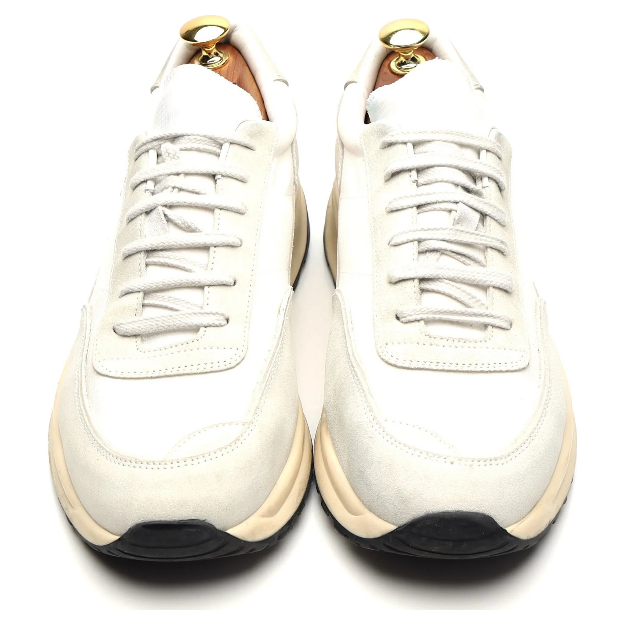 'Track 80' White Sneaker UK 9 EU 43