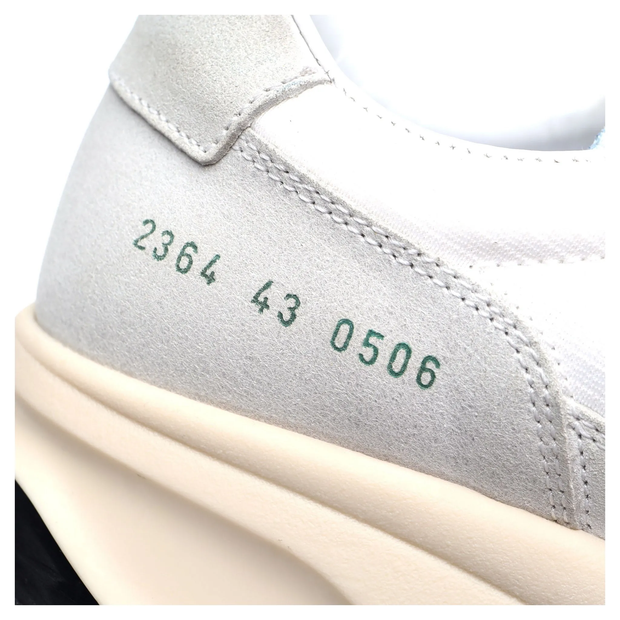 'Track 80' White Sneaker UK 9 EU 43