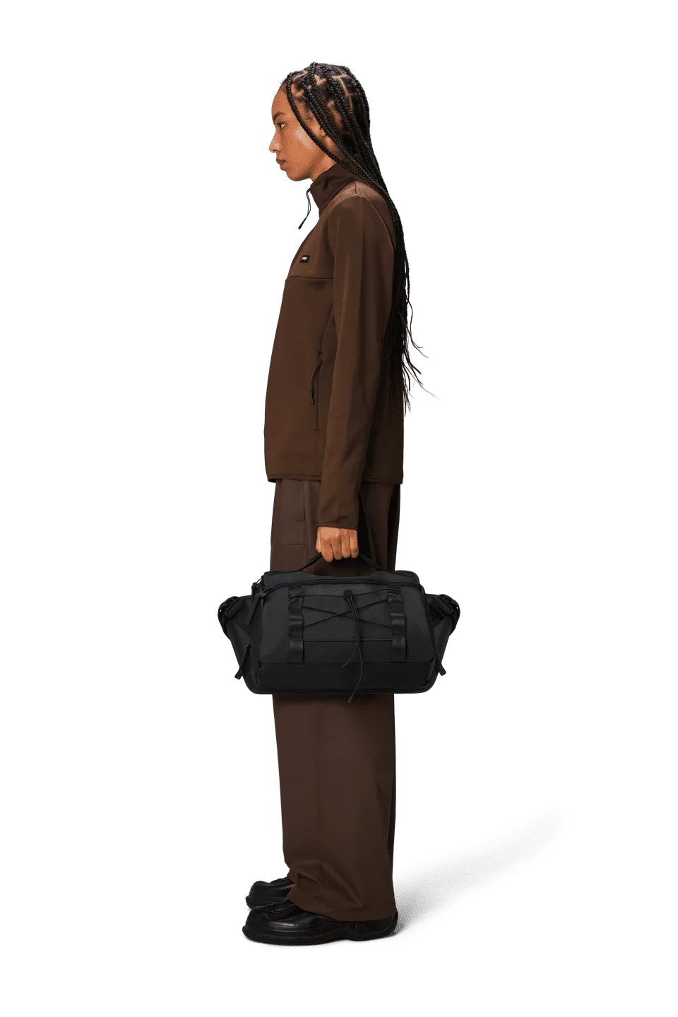 Trail Mountaineer Messenger Bag W3 - Black