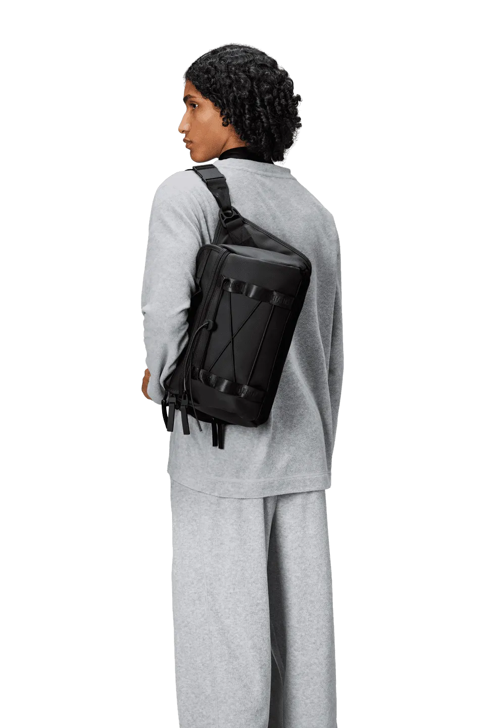 Trail Mountaineer Messenger Bag W3 - Black
