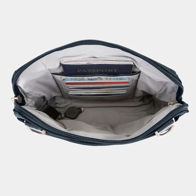 Traveelon Anti-Theft Classic Convertible Crossbody - Midnight Blue