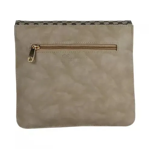 Trendy Grey Women's Sling Bag – Travel-Ready & Stylish (Beige)