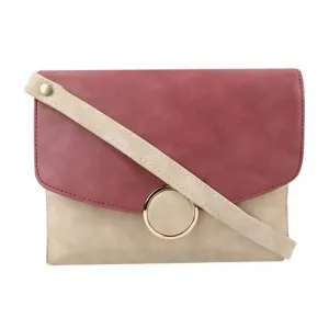 Trendy Women's Sling Bag with comfort (Pink Beige)