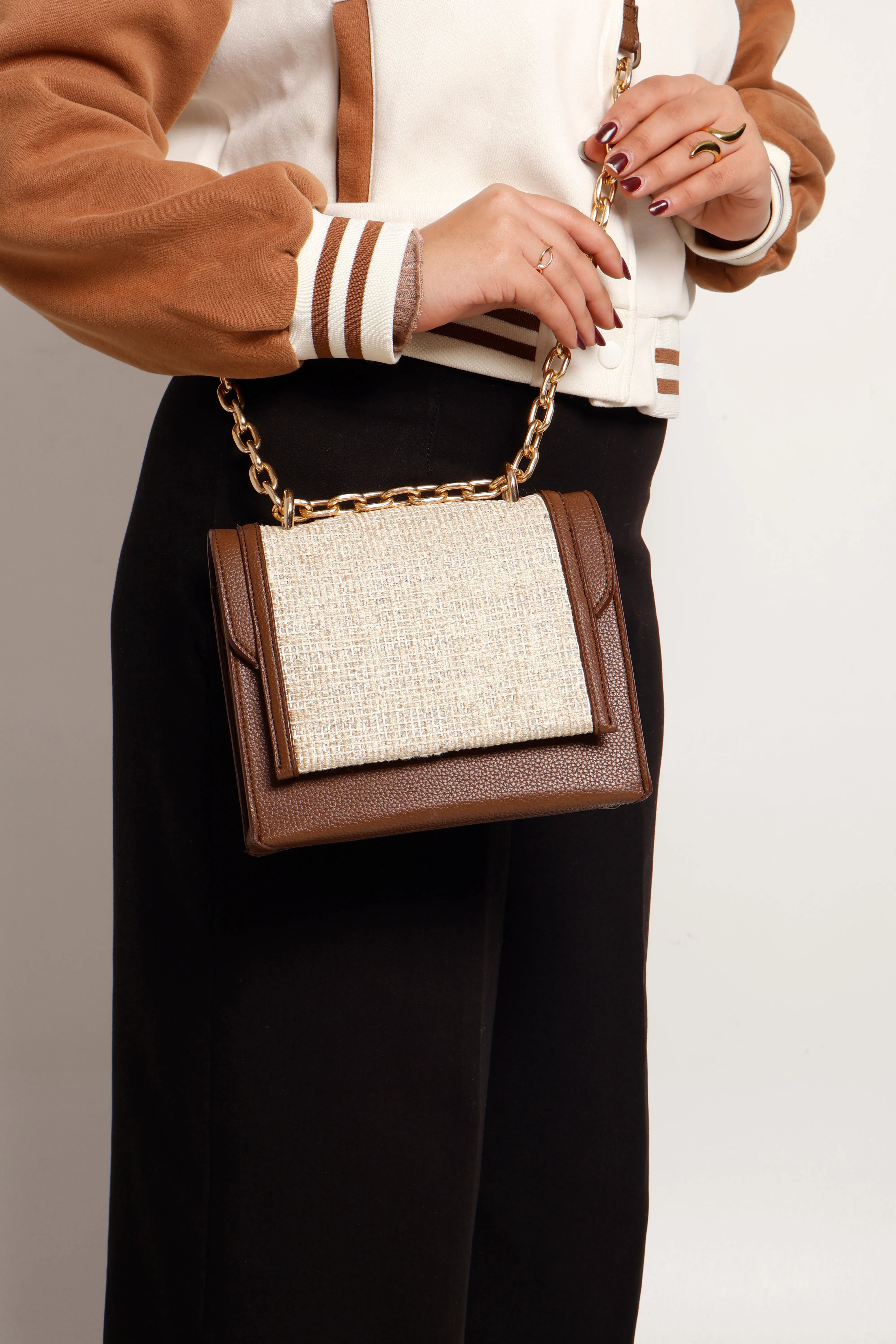 Tweed Lux Flap Bag
