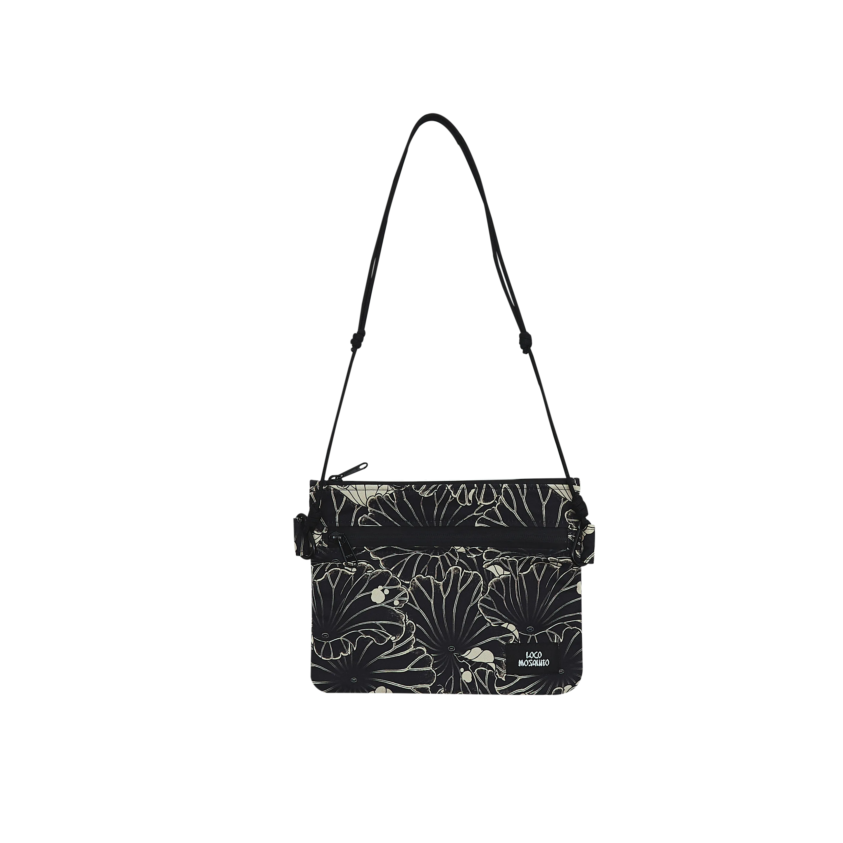 [UNISEX] GAKKIN X LOCO MOSQUITO JAPANESE LOTUS SACOCHE BAG