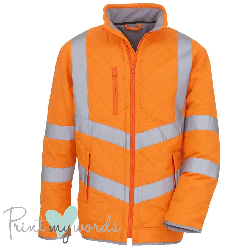 Unisex Hi Vis Kensington Jacket - PLEASE PASS WIDE AND SLOW