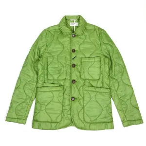 Universal Works Quilted Bakers Jacket Green Medium