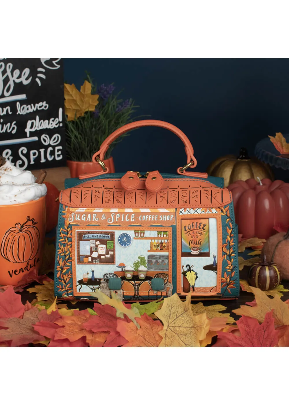 Vendula London Sugar and Spice Coffee Shop Hollis Bag