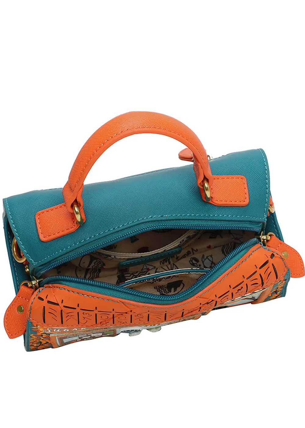 Vendula London Sugar and Spice Coffee Shop Hollis Bag