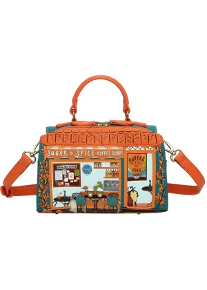 Vendula London Sugar and Spice Coffee Shop Hollis Bag