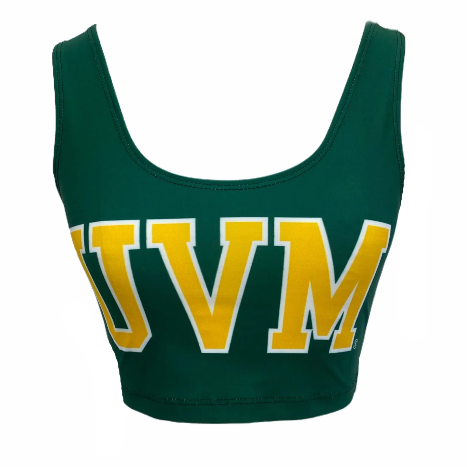 Vermont Green Crop Tank Top