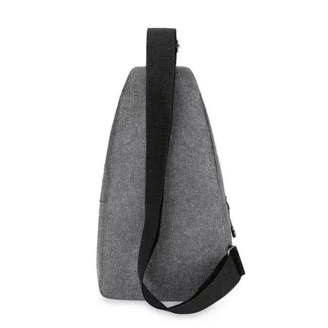 Versatile Gray and Black Sling Bags for Men’s Crossbody Fashion