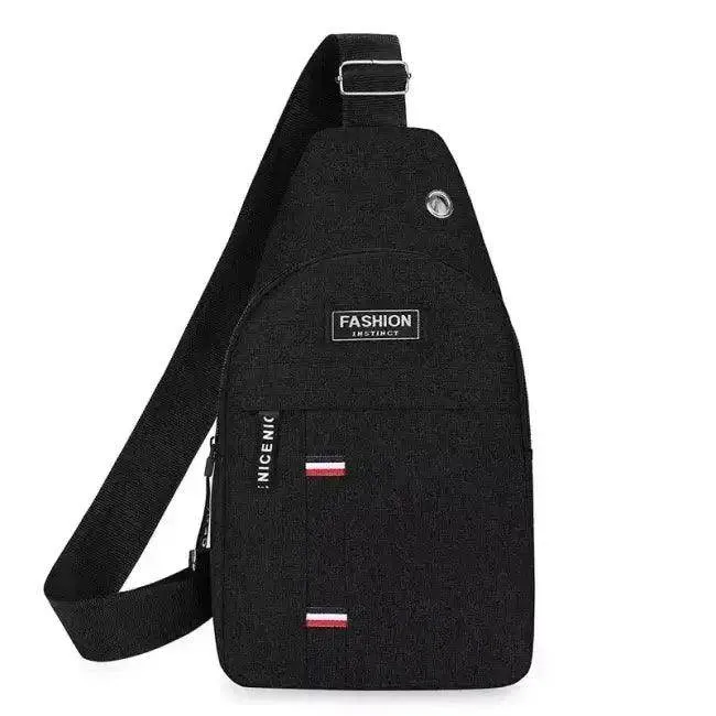 Versatile Gray and Black Sling Bags for Men’s Crossbody Fashion