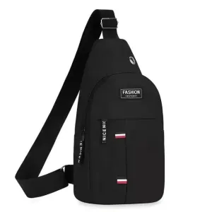 Versatile Gray and Black Sling Bags for Men’s Crossbody Fashion