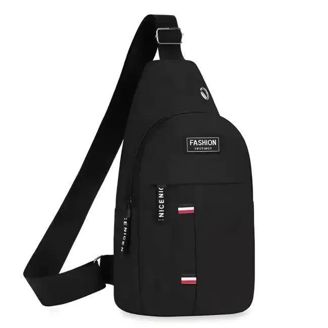 Versatile Gray and Black Sling Bags for Men’s Crossbody Fashion