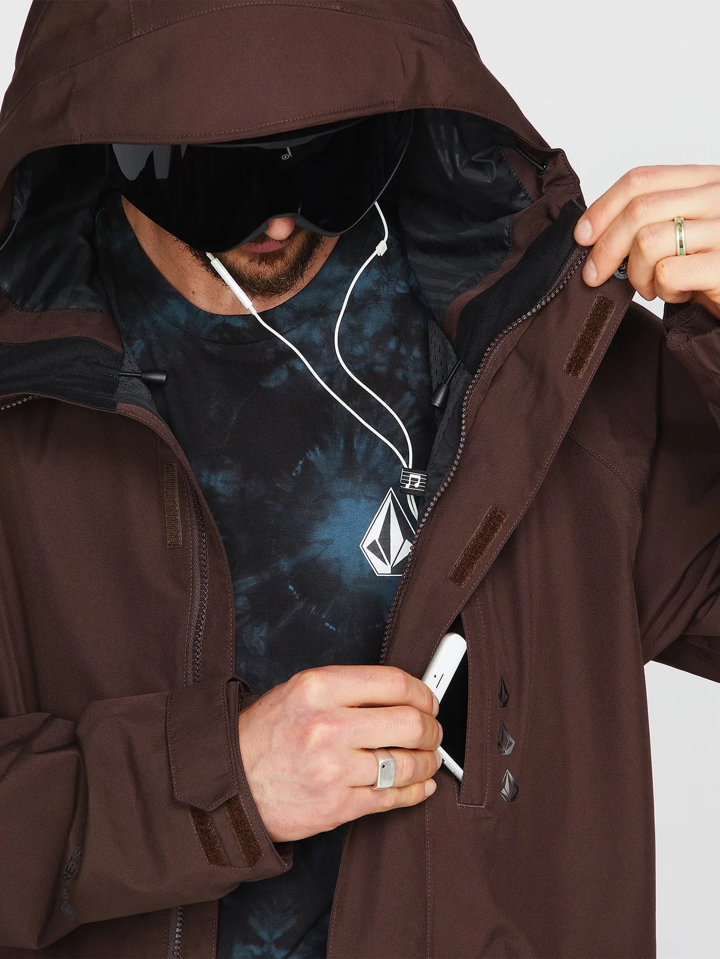 Veste de snow Dua Insulated Gore-Tex - Brown