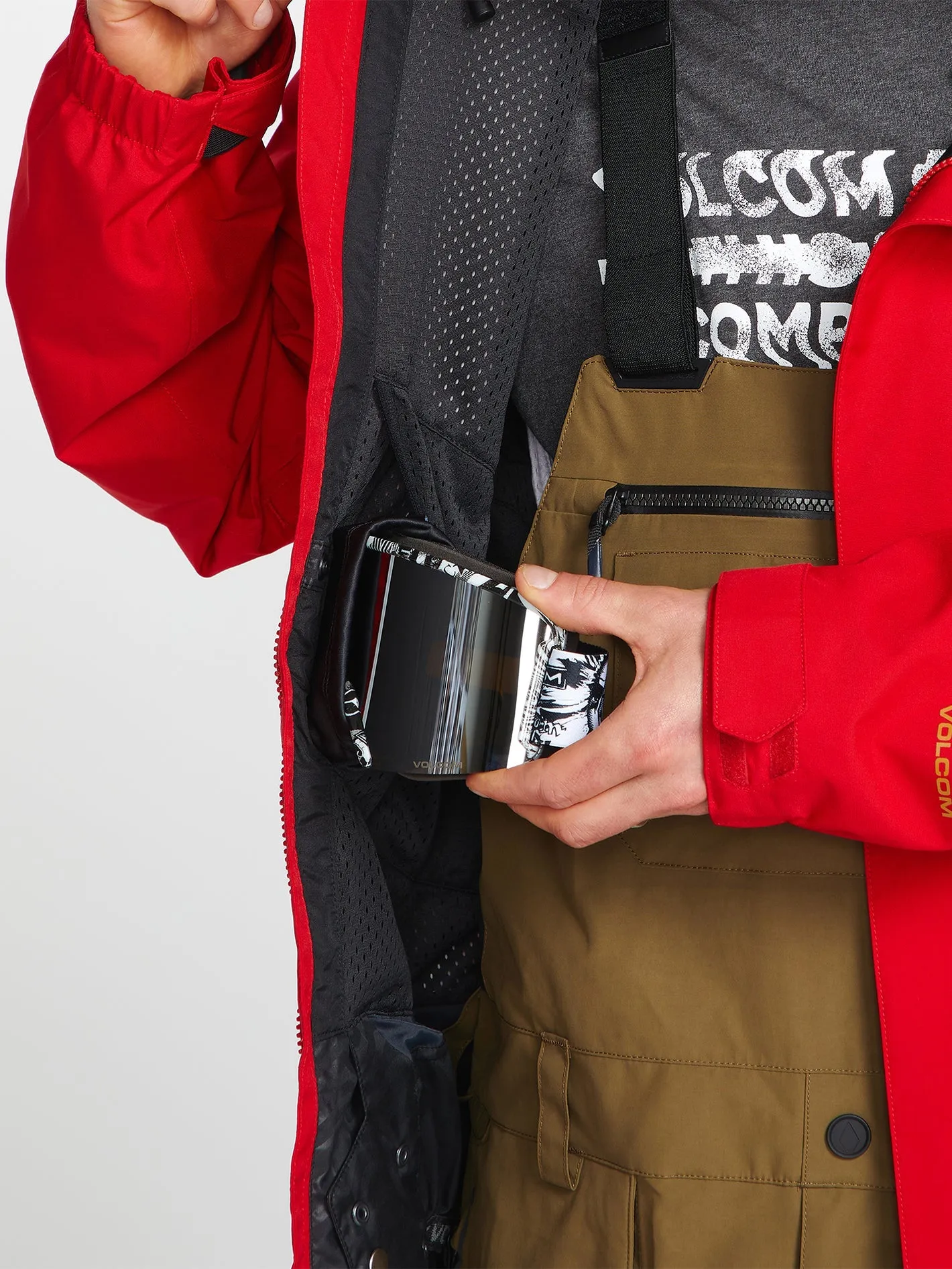 Veste de snow Dua Insulated Gore-Tex - Red