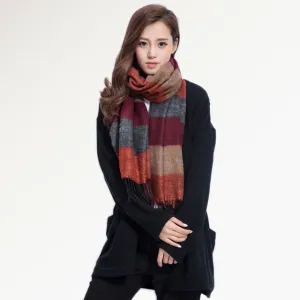 [VIANOSI] Fashion Brand Winter Scarf Women Designer Pashmina Shawls and Scarves Soft Foulard Bufandas VS063