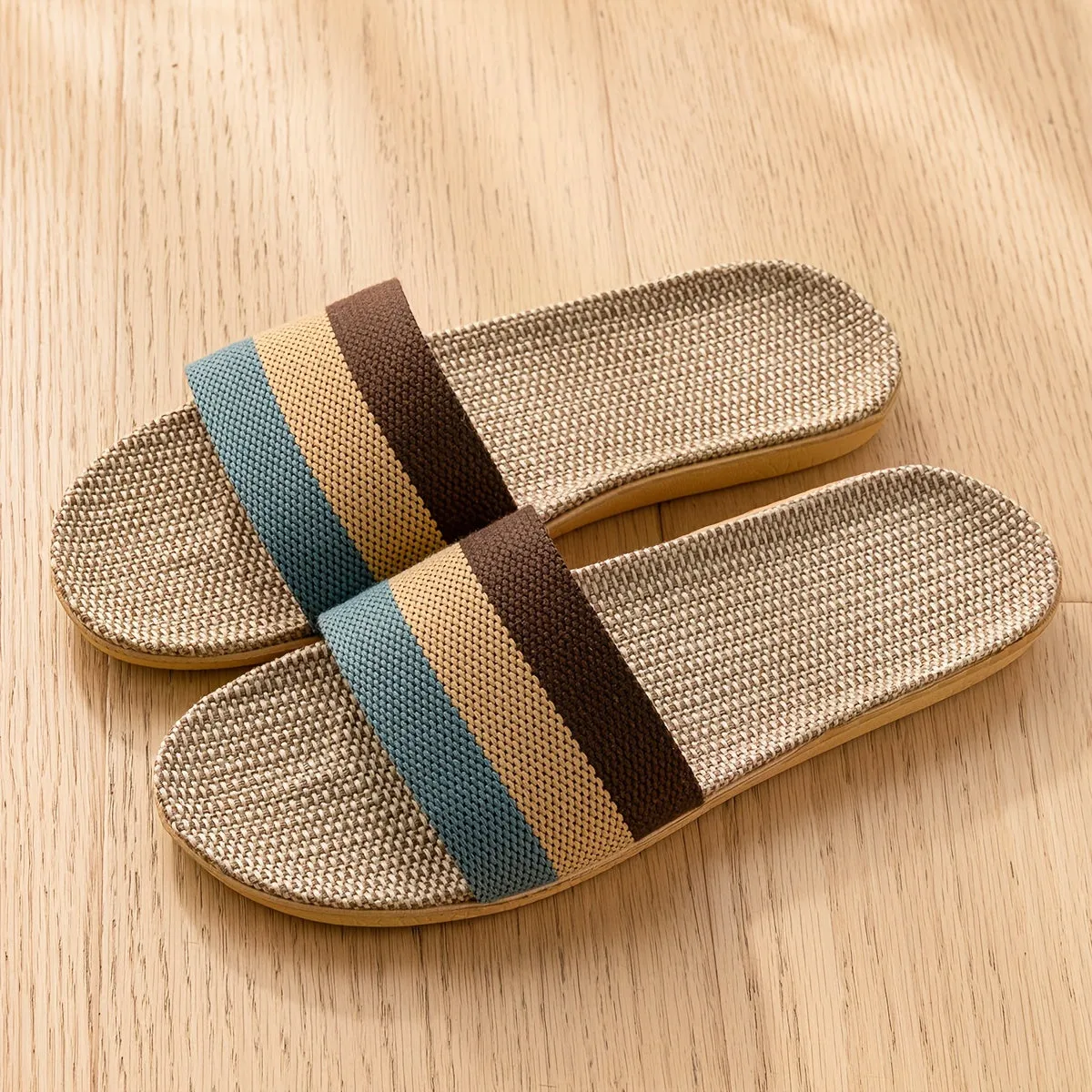 Vibrant Slip-On Beach Slides