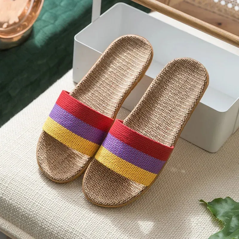 Vibrant Slip-On Beach Slides