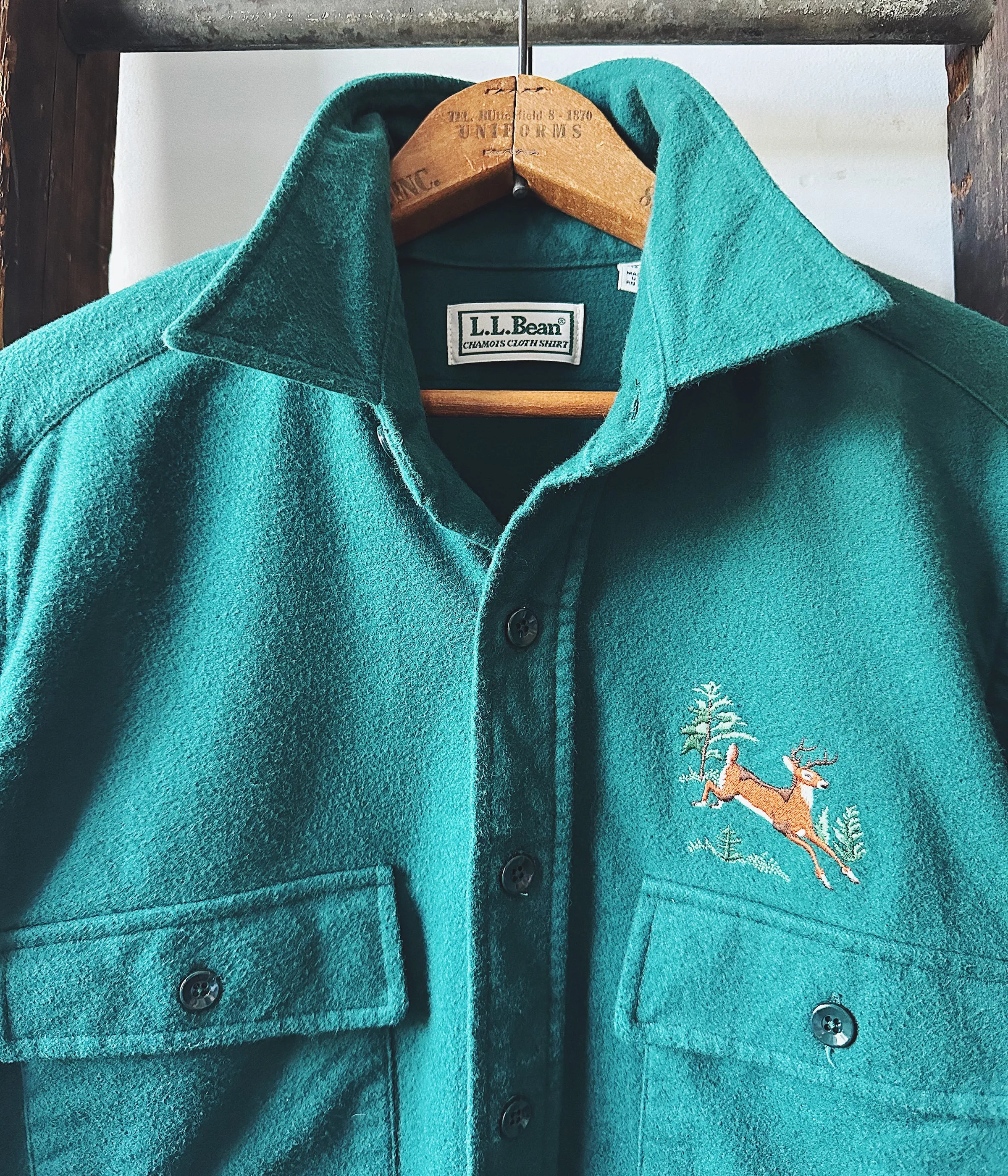 Vintage 1990s L.L.Bean Chamois Shirt – Medium