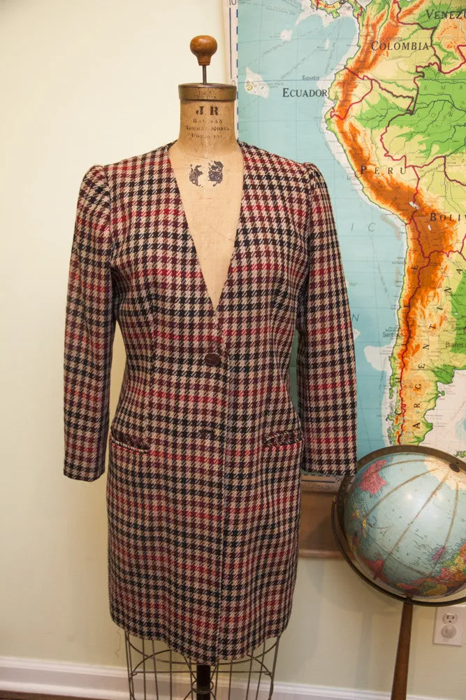 Vintage Armani Long Blazer Jacket