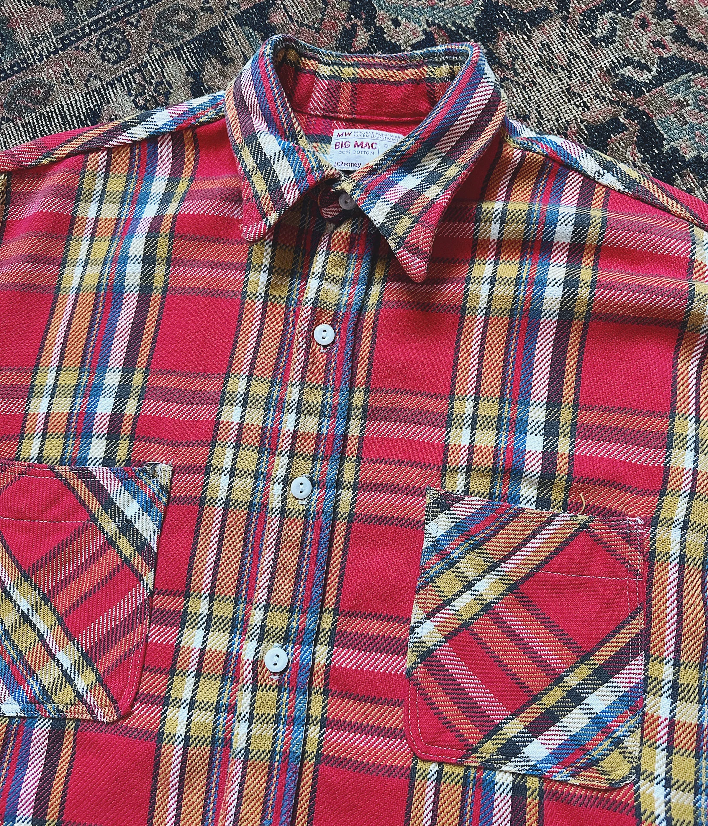 Vintage Big Mac Flannel Shirt – Large