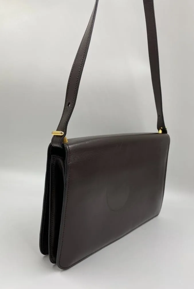 Vintage Christian Dior Brown Bag