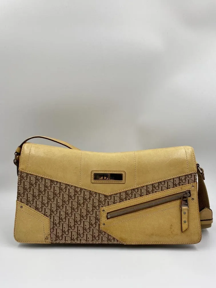 Vintage Dior Tan Oblique Bag