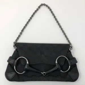 VINTAGE: Gucci Black Single Flap Mini Shoulder Bag