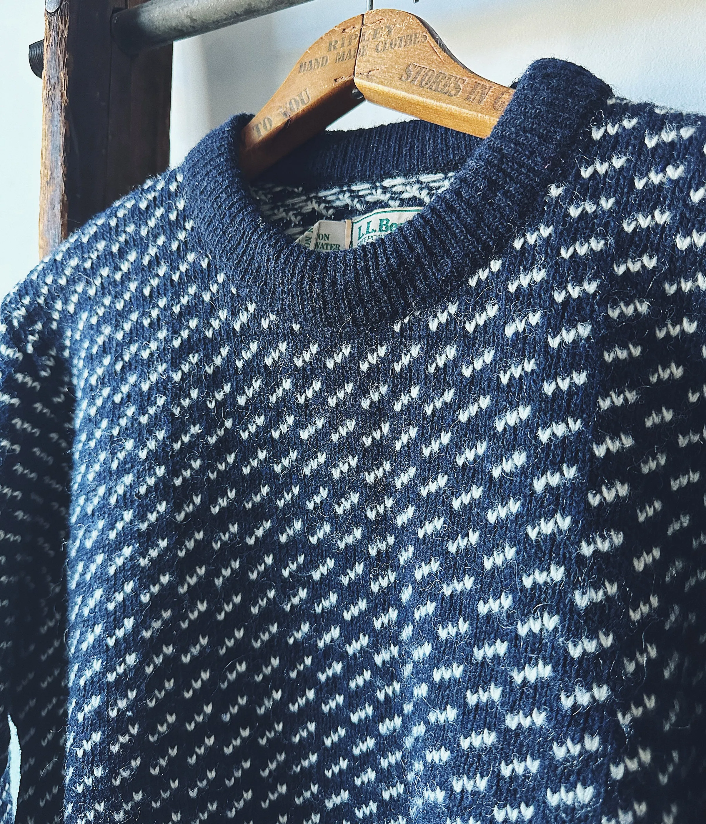 Vintage L.L.Bean Norwegian Sweater – Medium