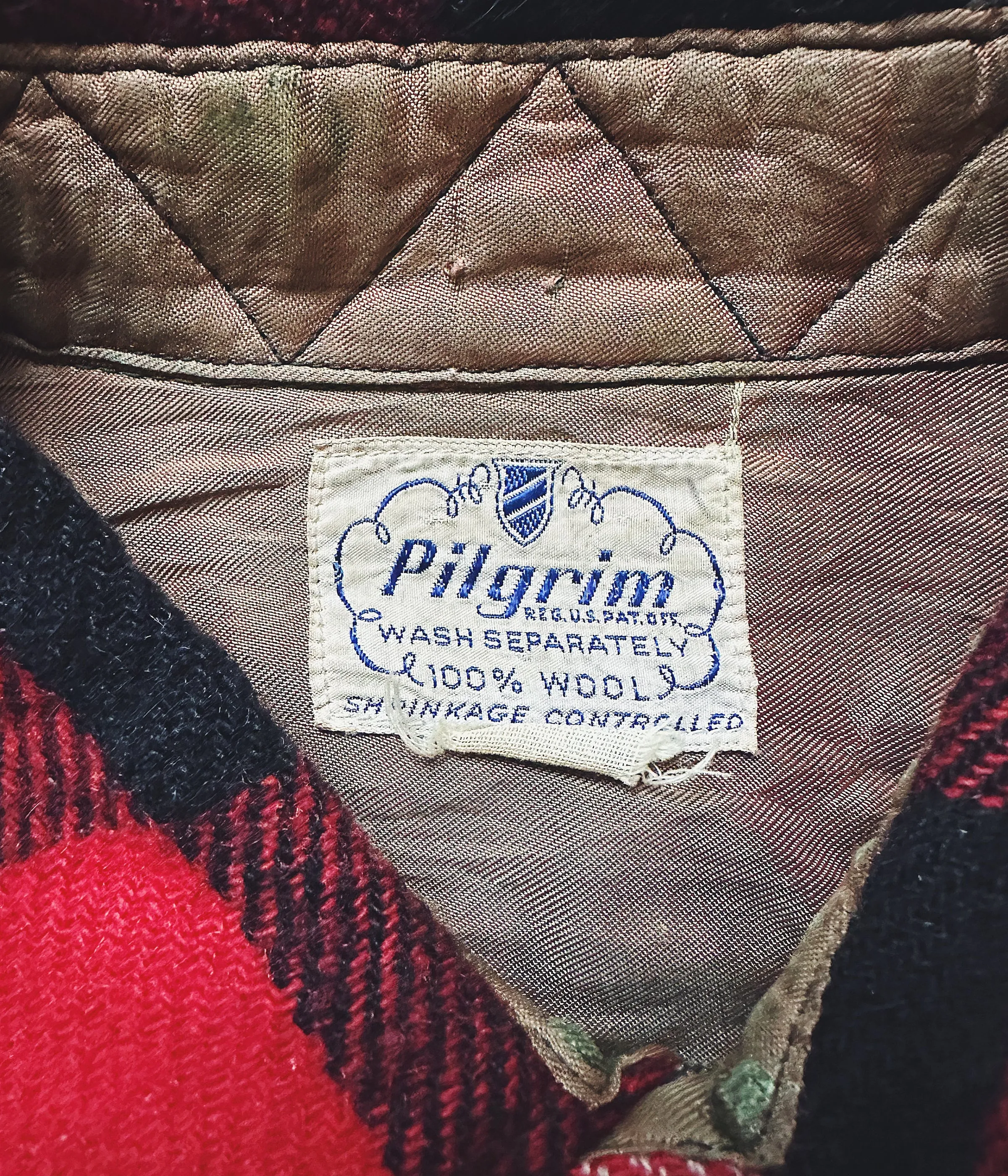 Vintage Pilgrim Wool Shirt – Medium