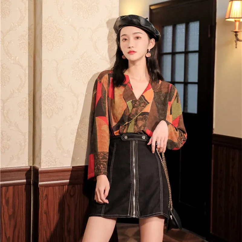 Vintage Print Shirt UB3222