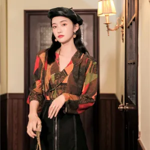 Vintage Print Shirt UB3222